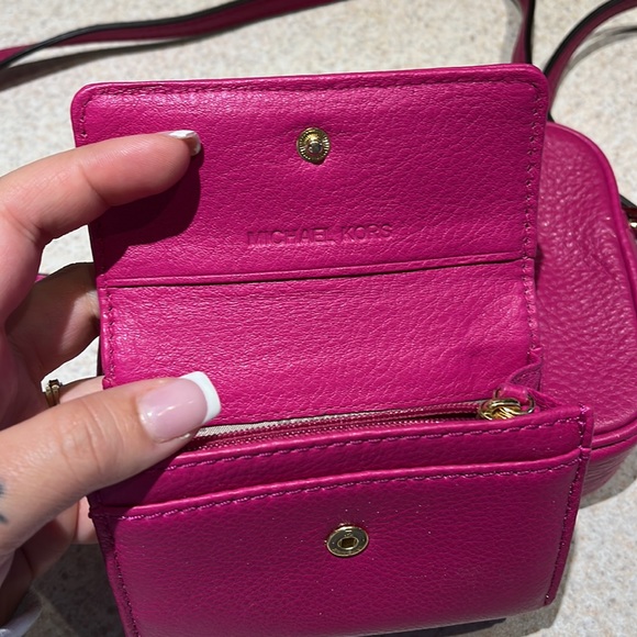 MK magenta purse and wallet set - Picture 2 of 4